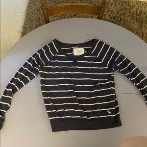 long sleeve striped shirt abercrombie and fitch